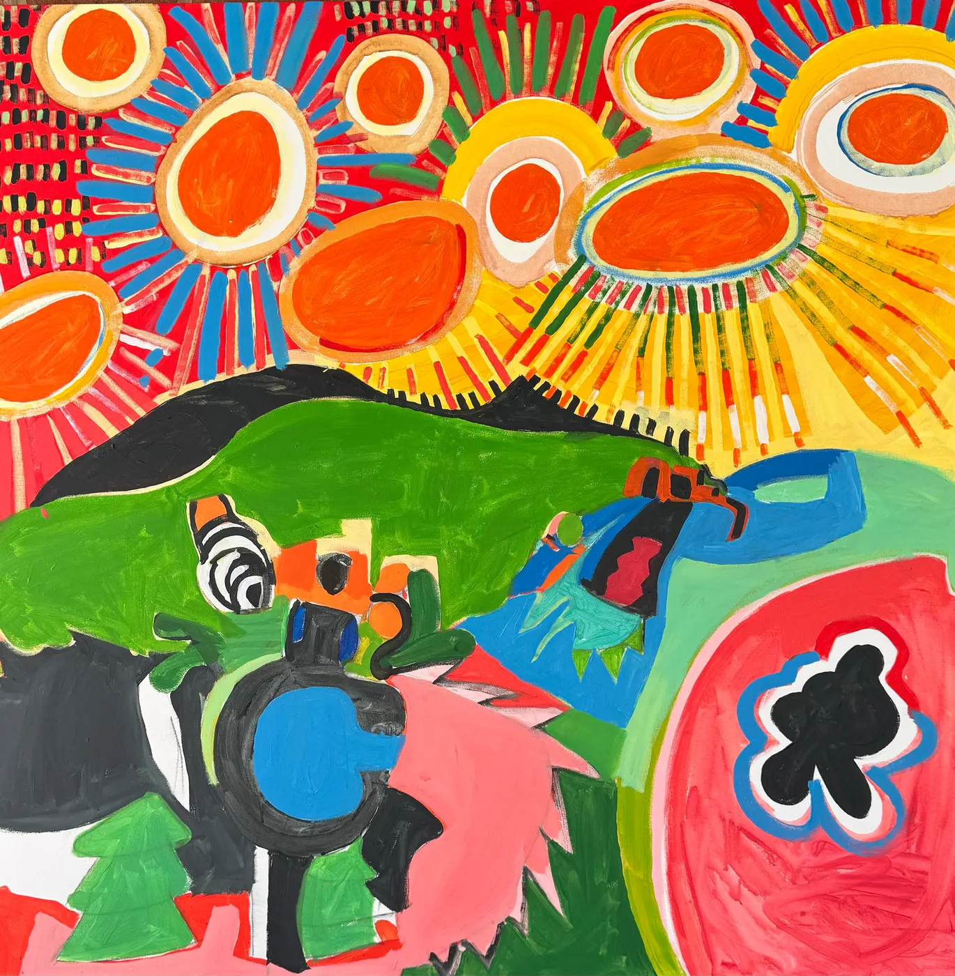 Painting by Michael Beckner