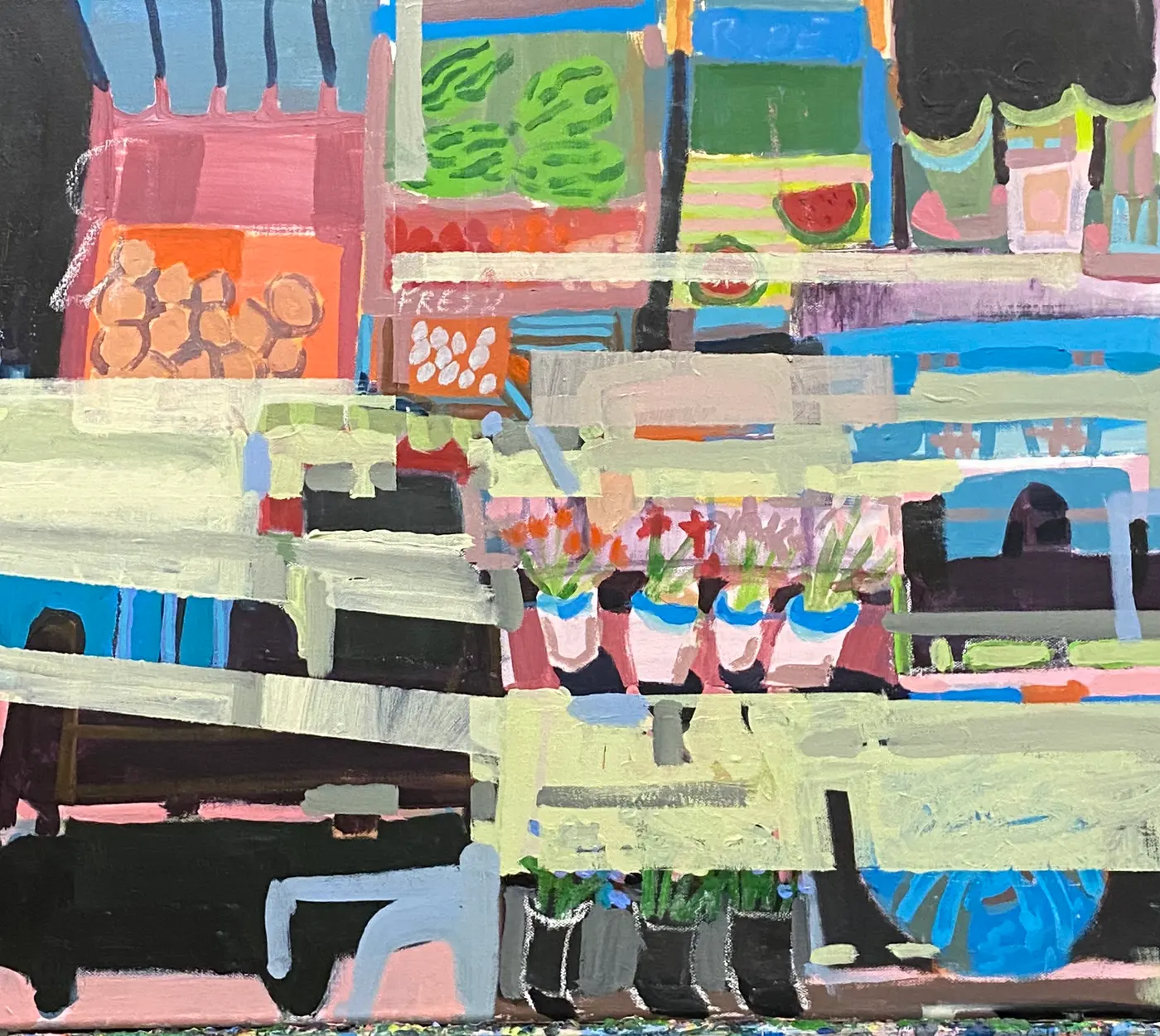 Painting by Michael Beckner