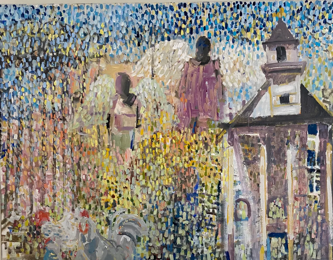 Painting by Michael Beckner