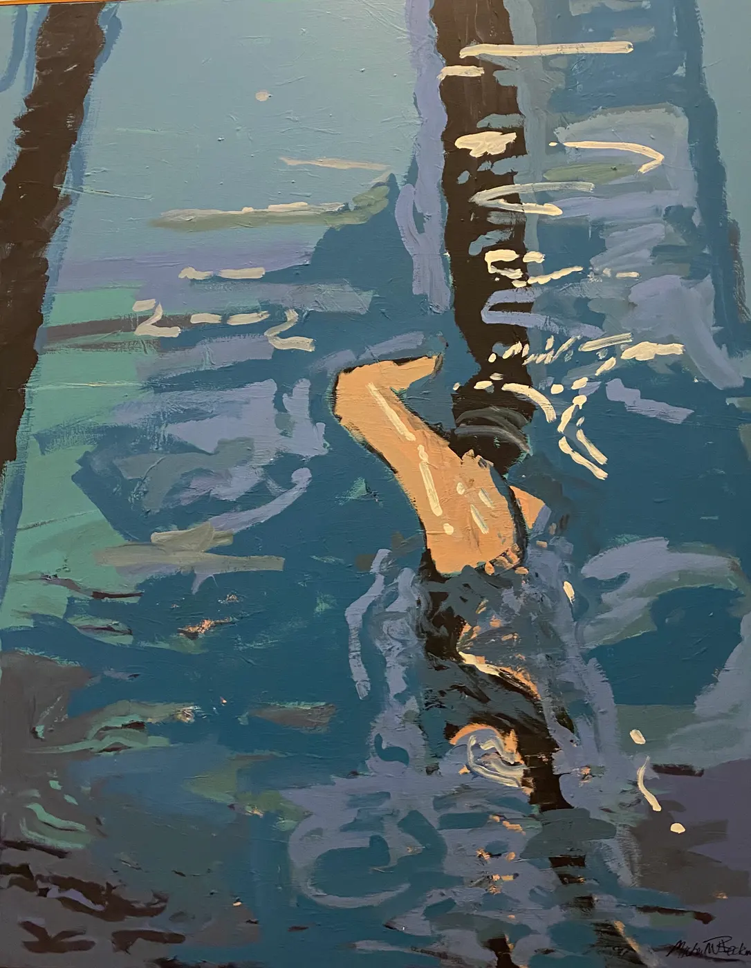 Painting by Michael Beckner