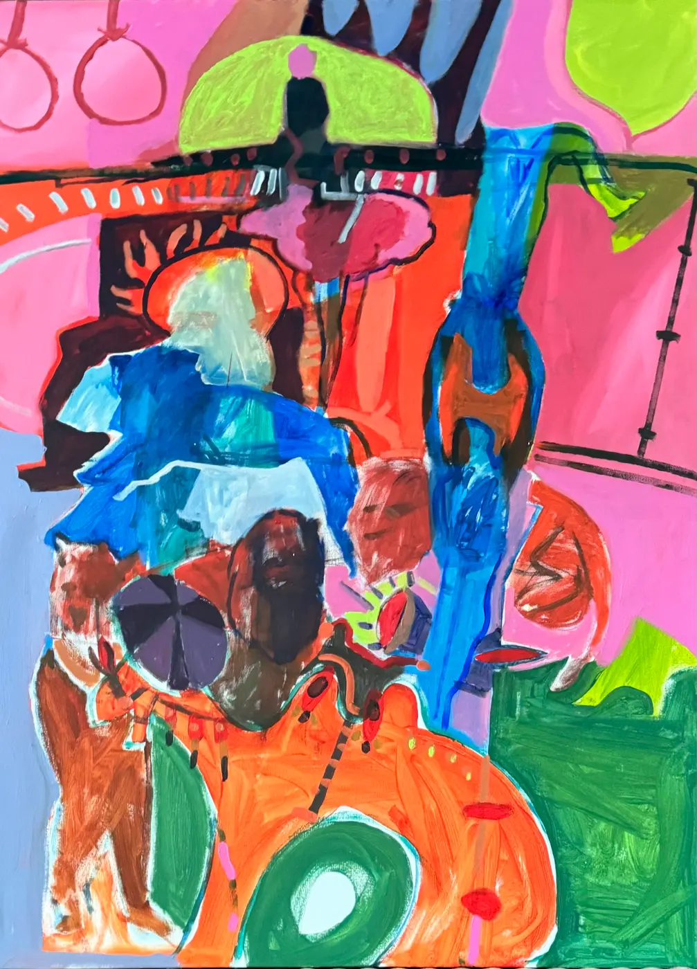 Painting by Michael Beckner