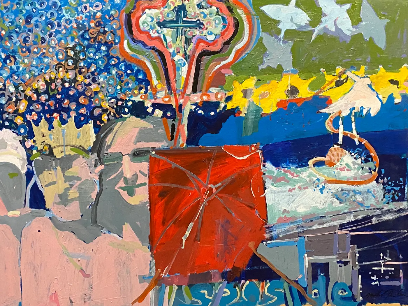 Painting by Michael Beckner