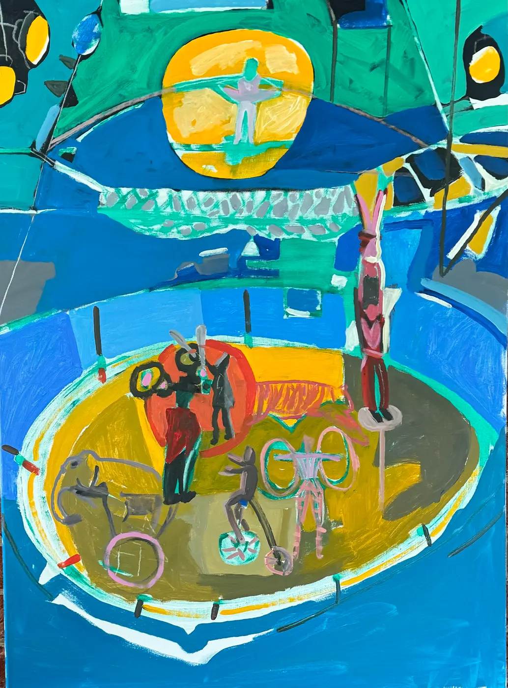 Painting by Michael Beckner