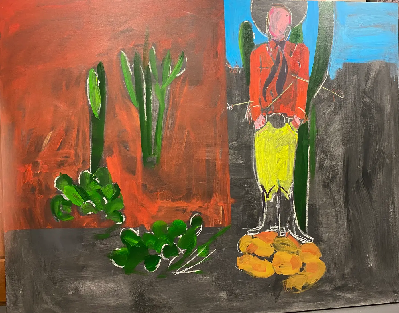 Painting by Michael Beckner