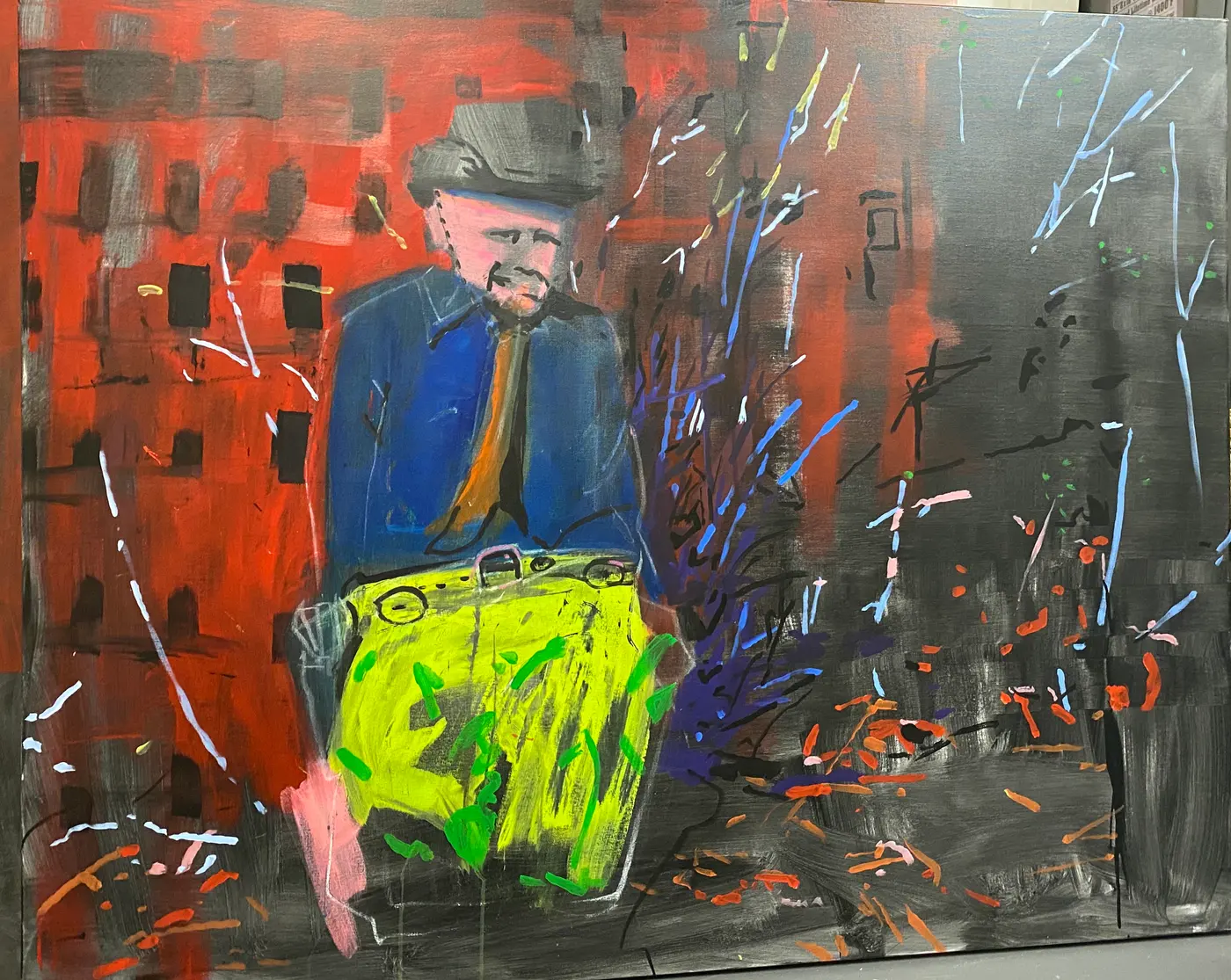 Painting by Michael Beckner