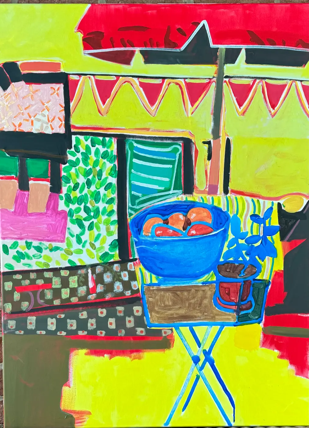 Painting by Michael Beckner