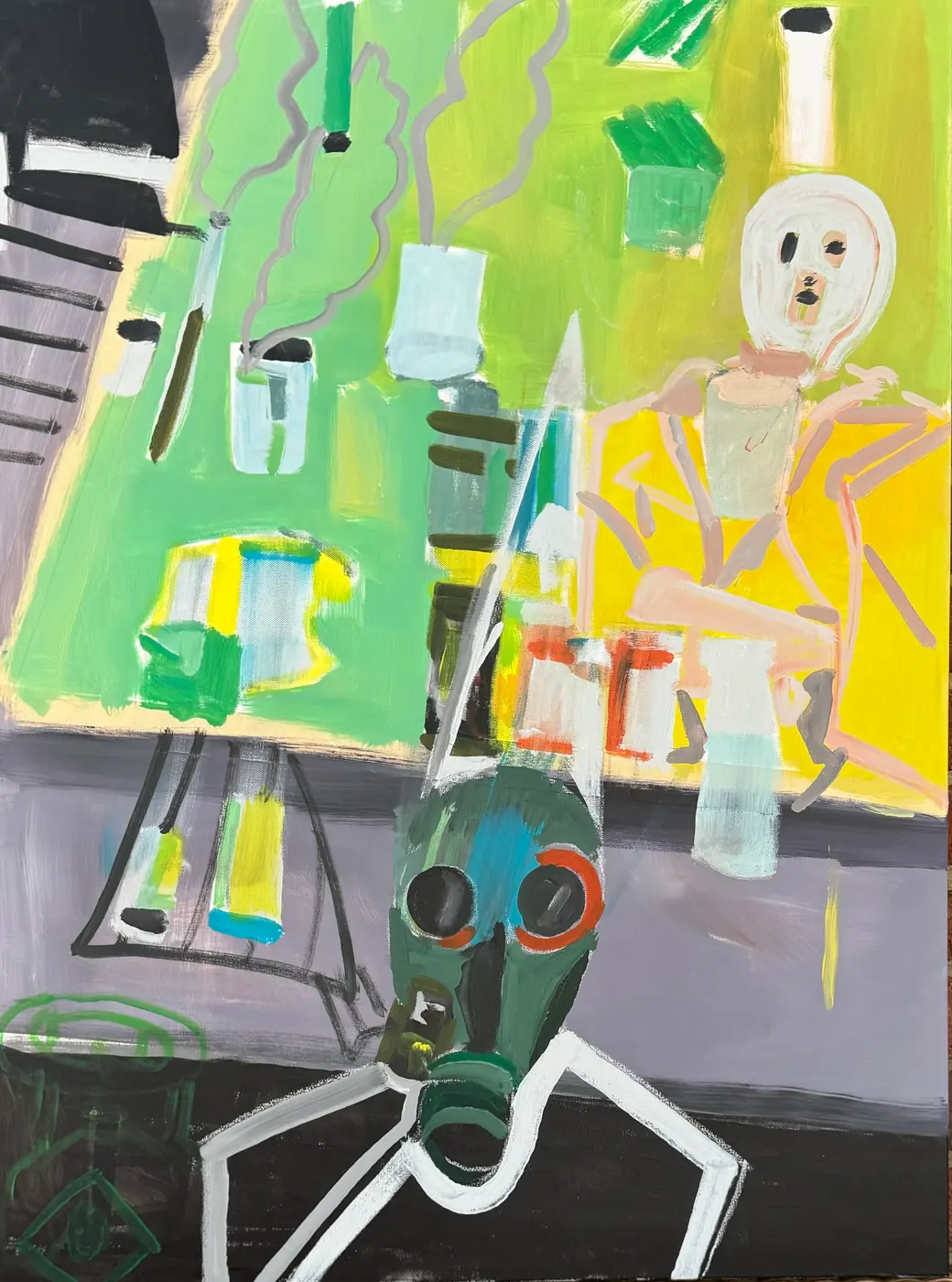 Painting by Michael Beckner