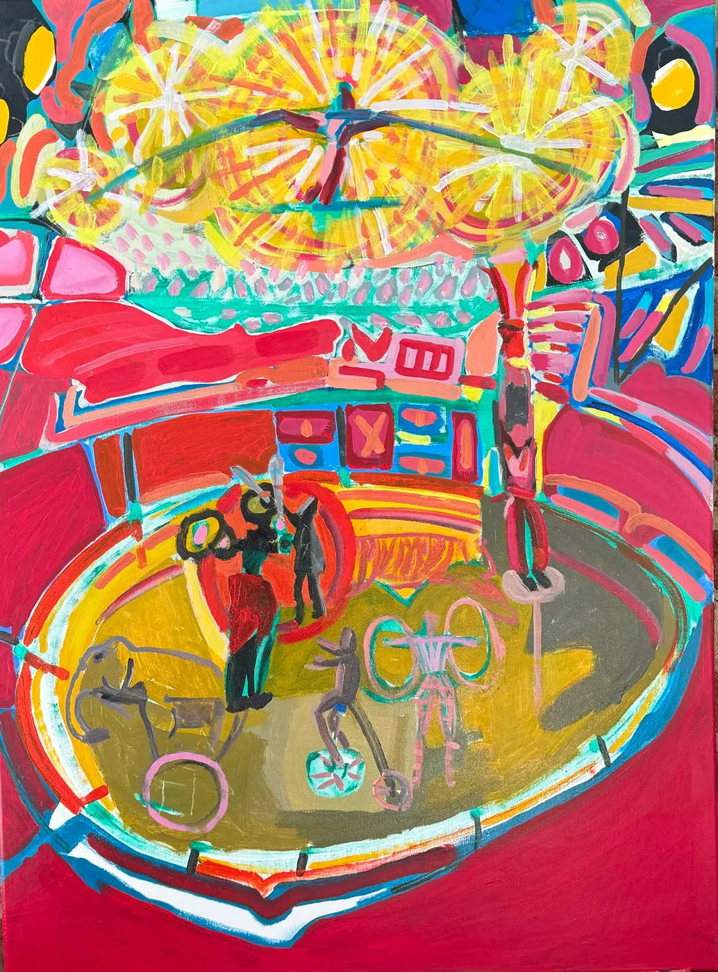 Painting by Michael Beckner