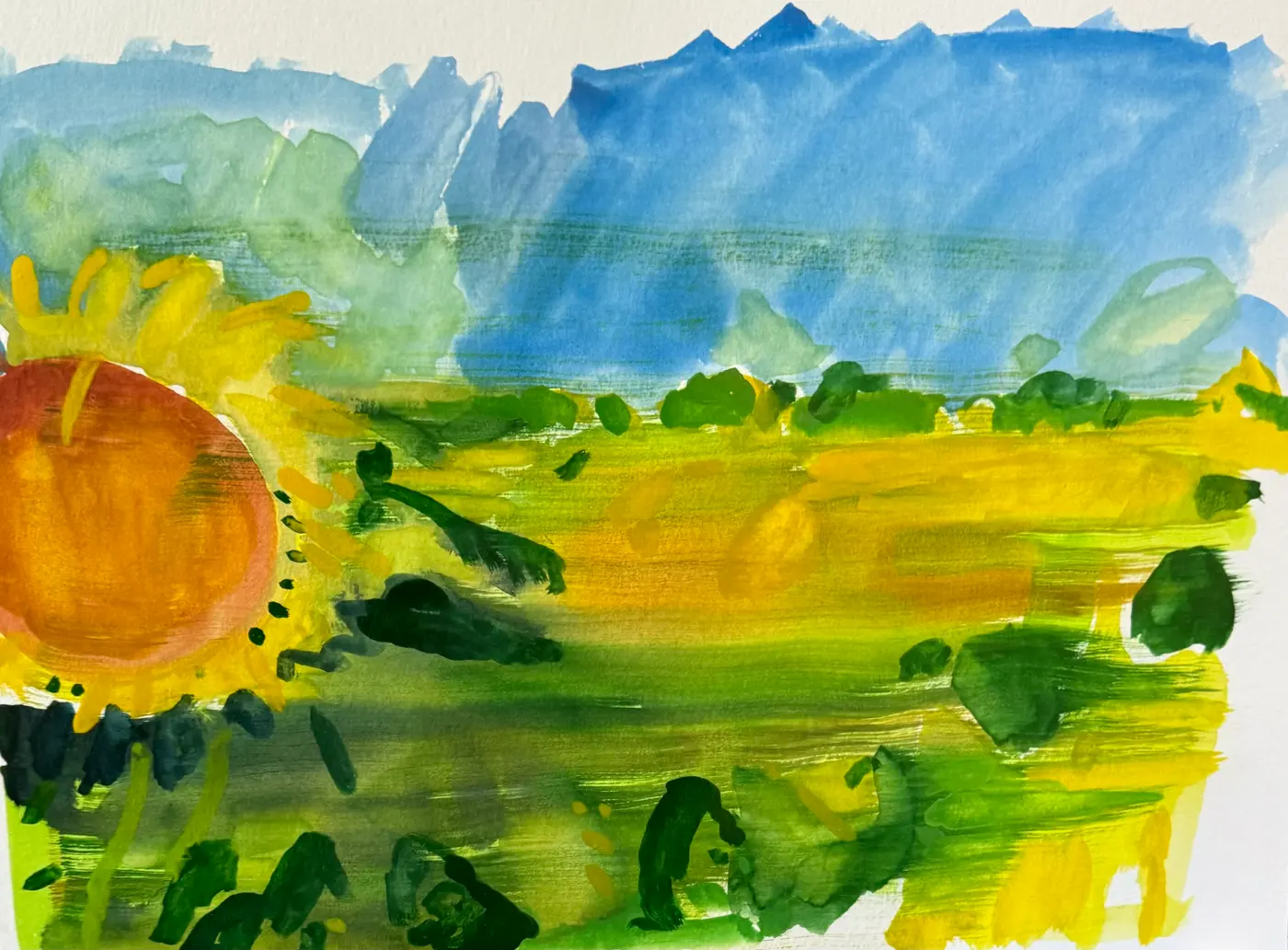Painting by Michael Beckner