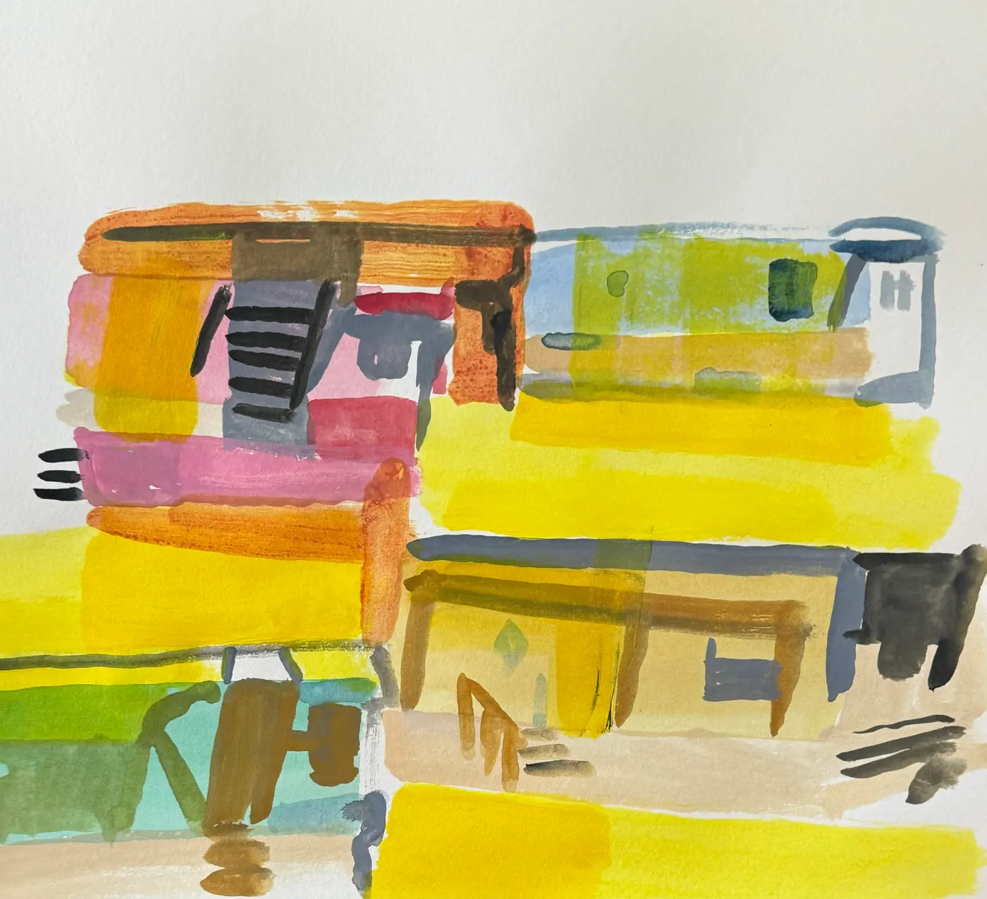 Painting by Michael Beckner