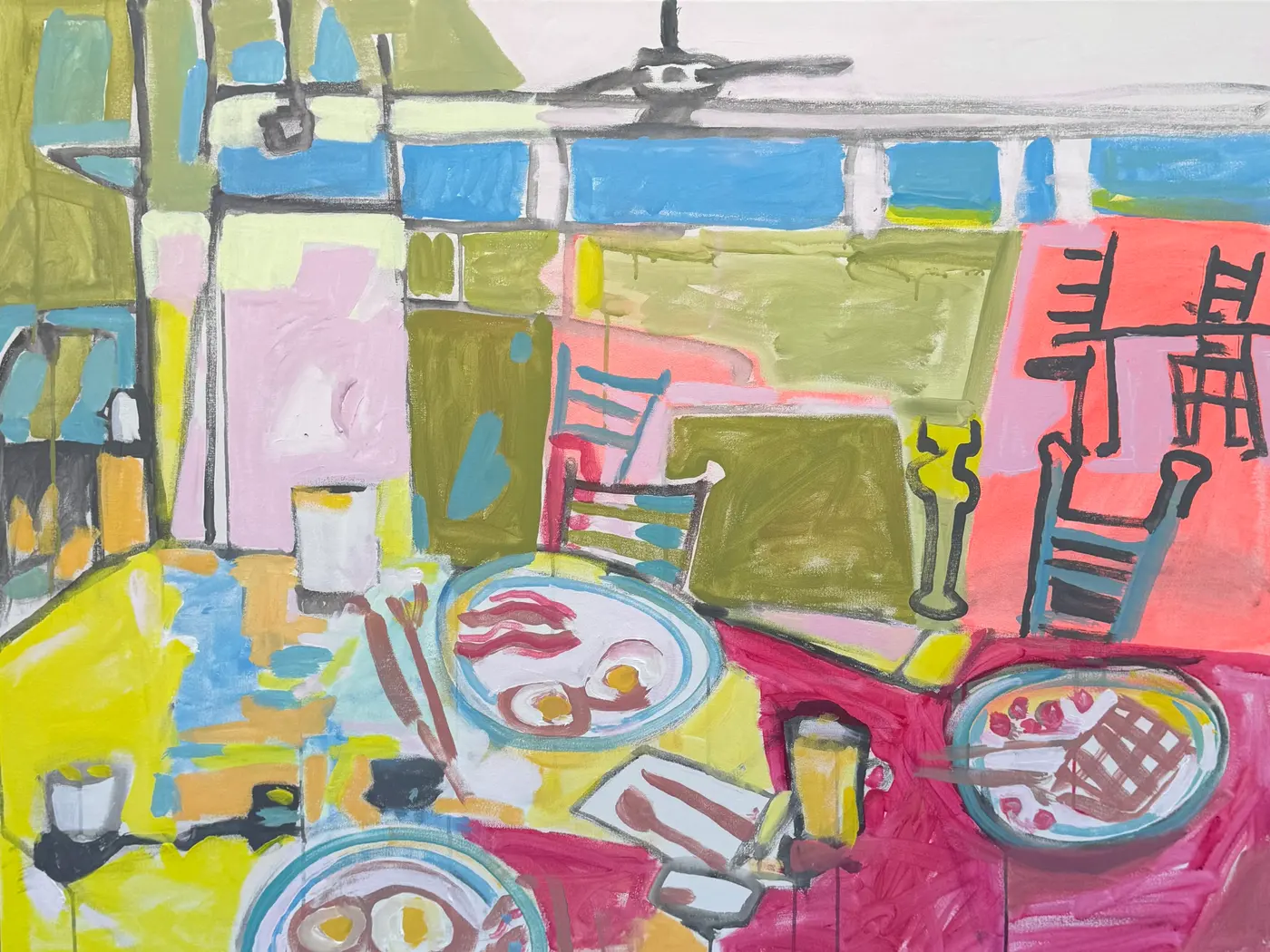 Painting by Michael Beckner