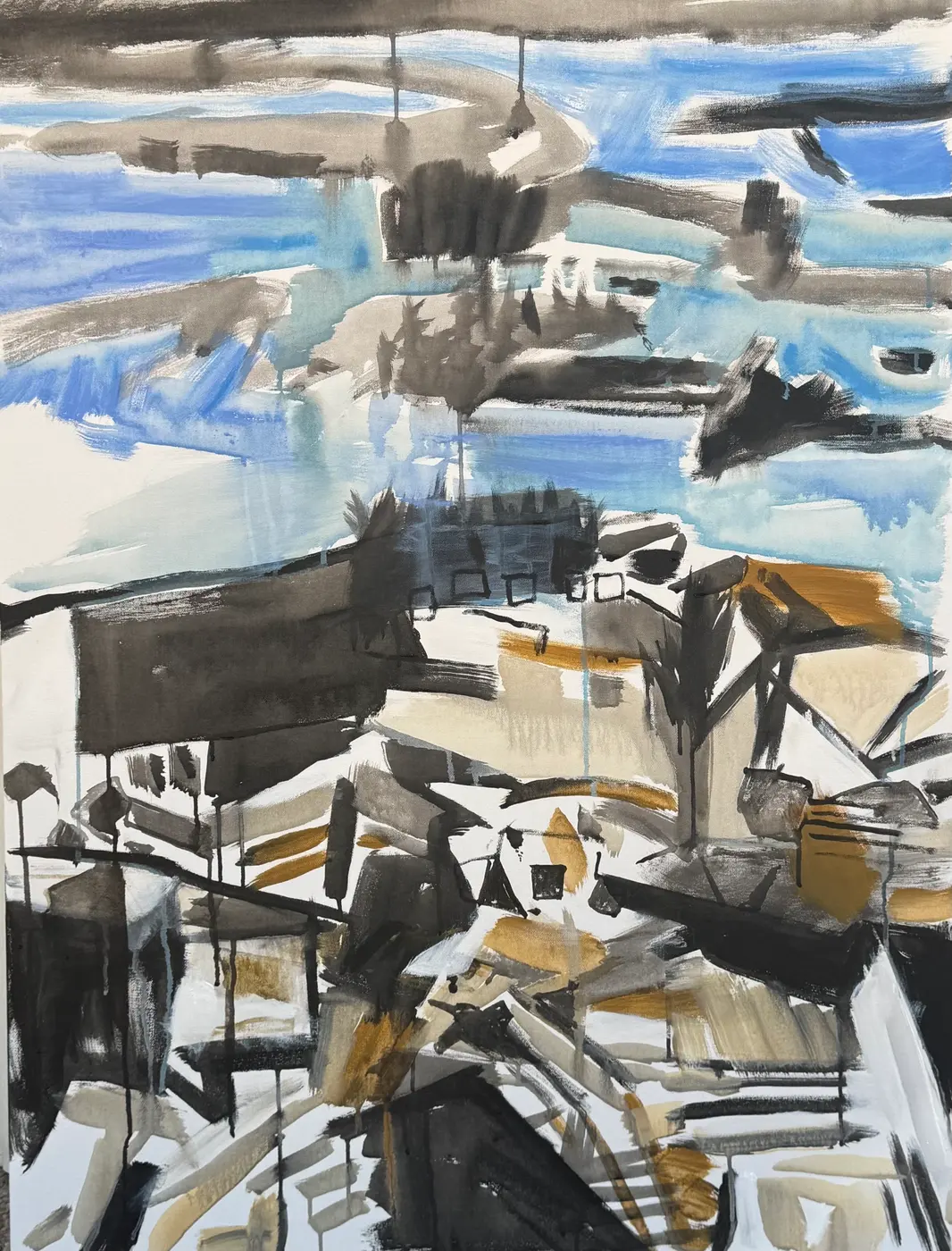 Painting by Michael Beckner