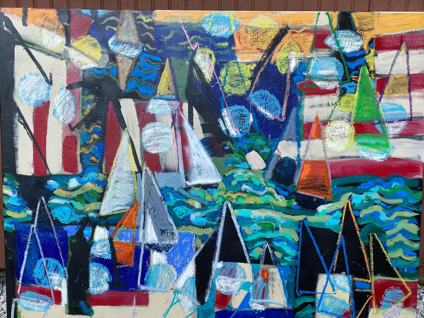 Painting by Michael Beckner