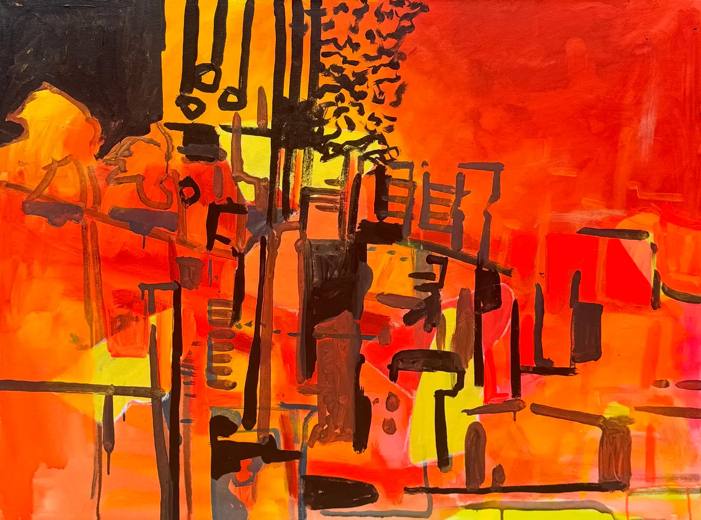 Painting by Michael Beckner