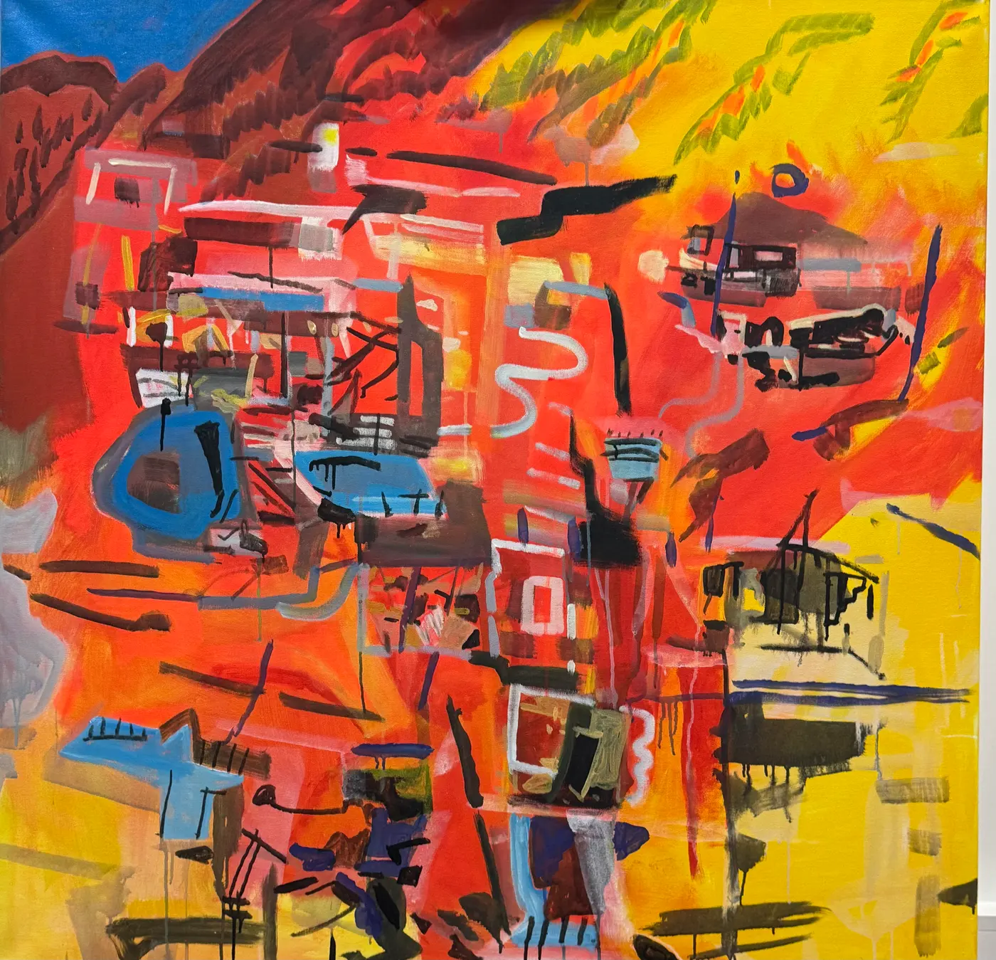 Painting by Michael Beckner