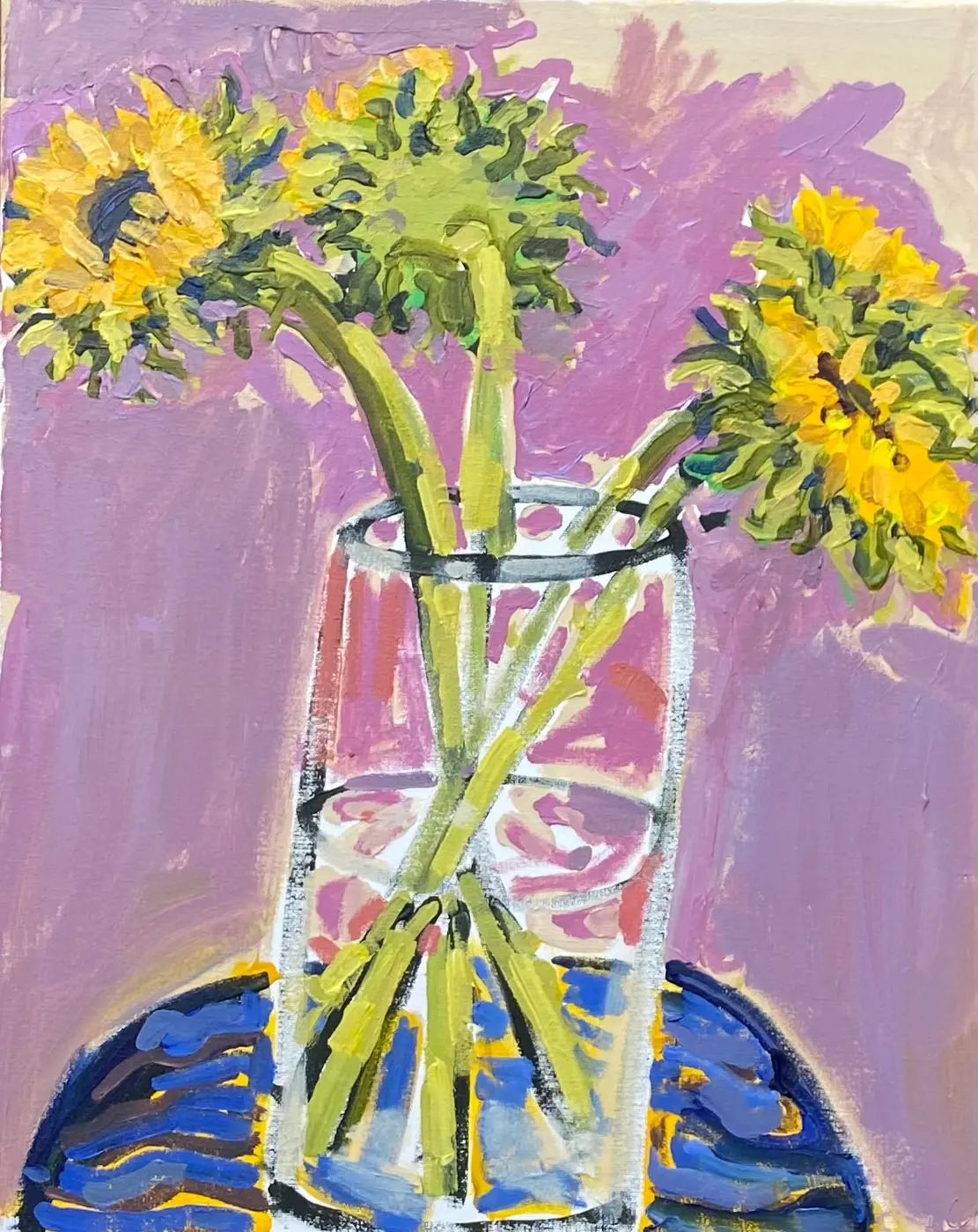 Painting by Michael Beckner