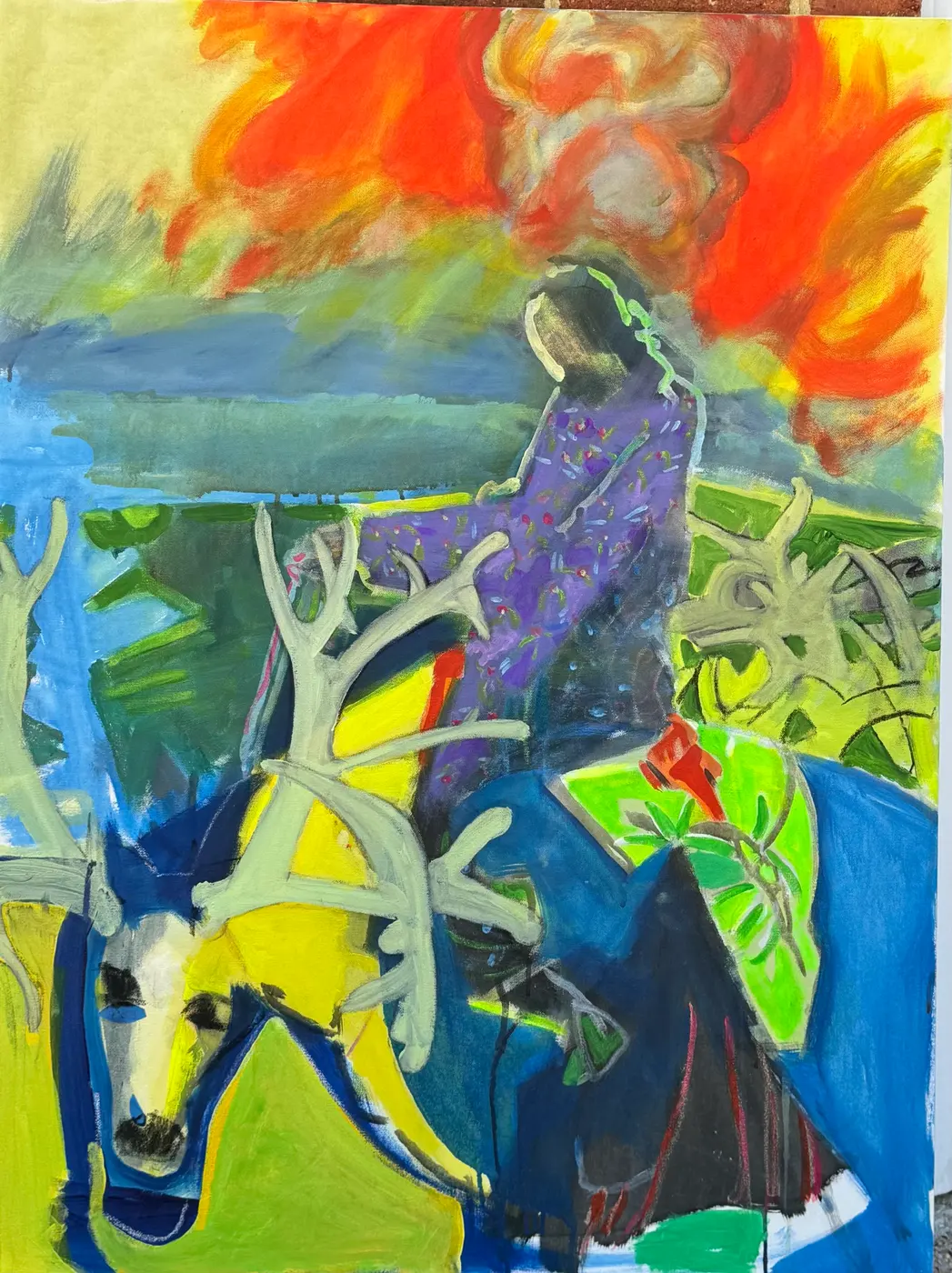Painting by Michael Beckner