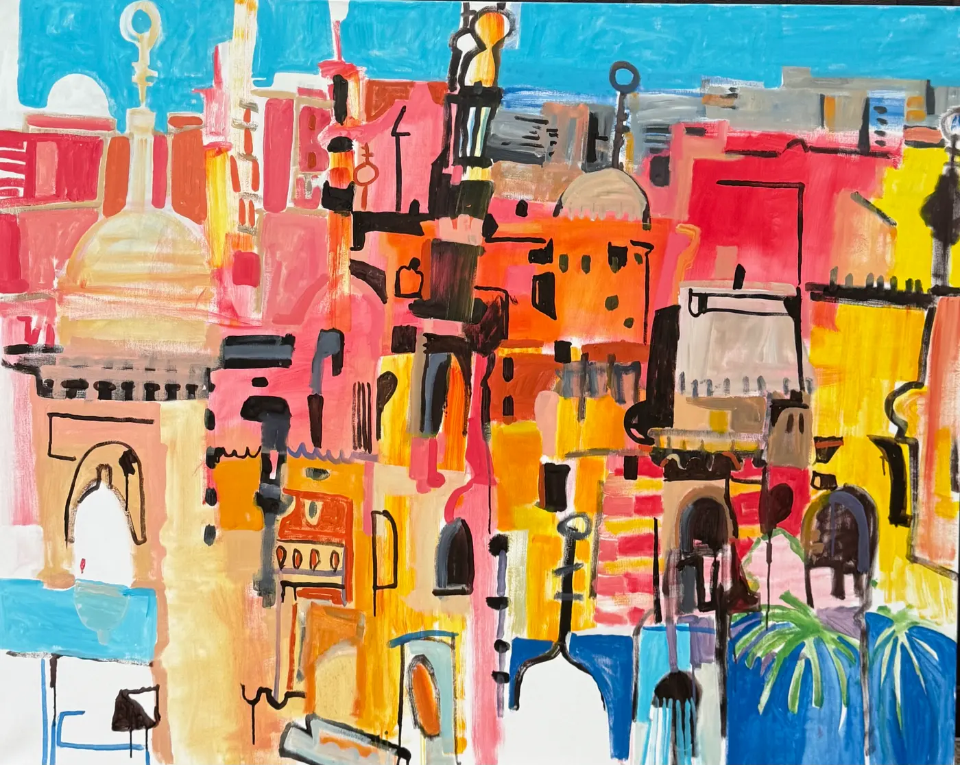 Painting by Michael Beckner