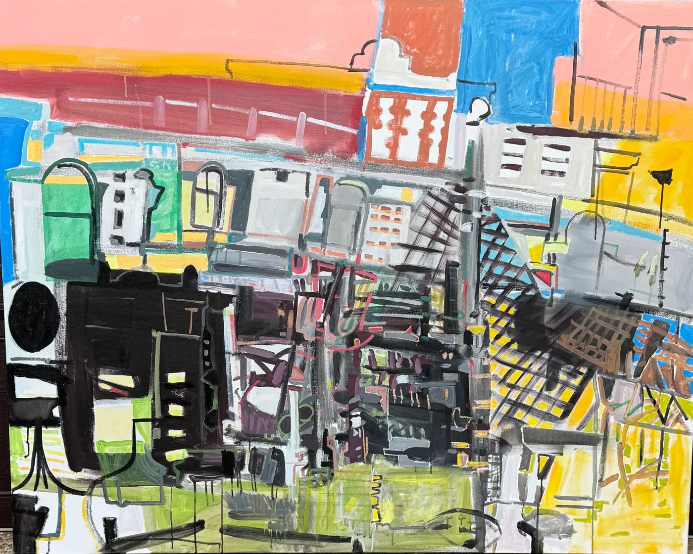 Painting by Michael Beckner