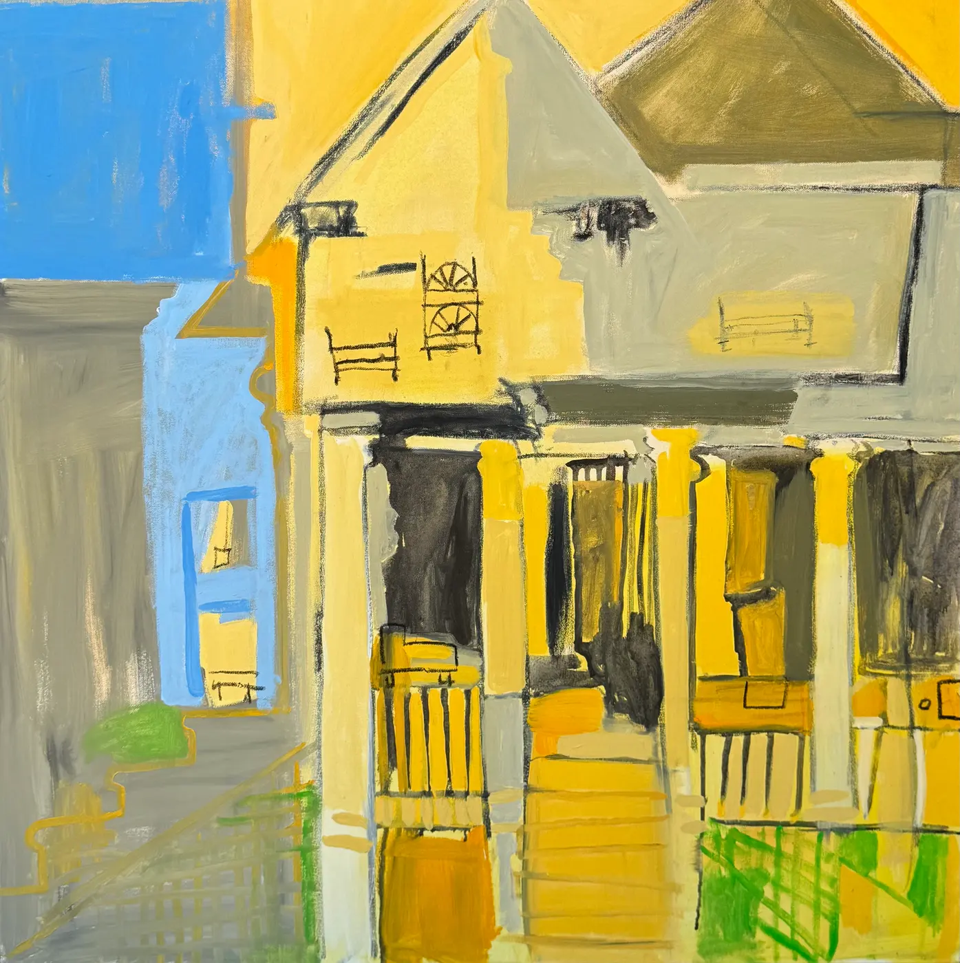 Painting by Michael Beckner