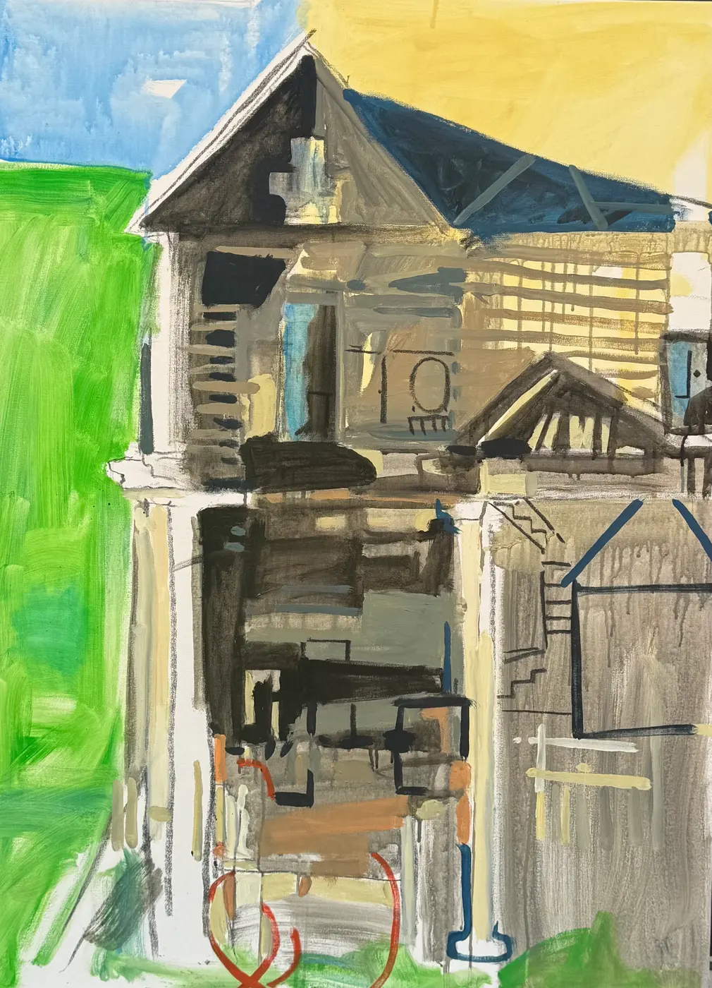 Painting by Michael Beckner