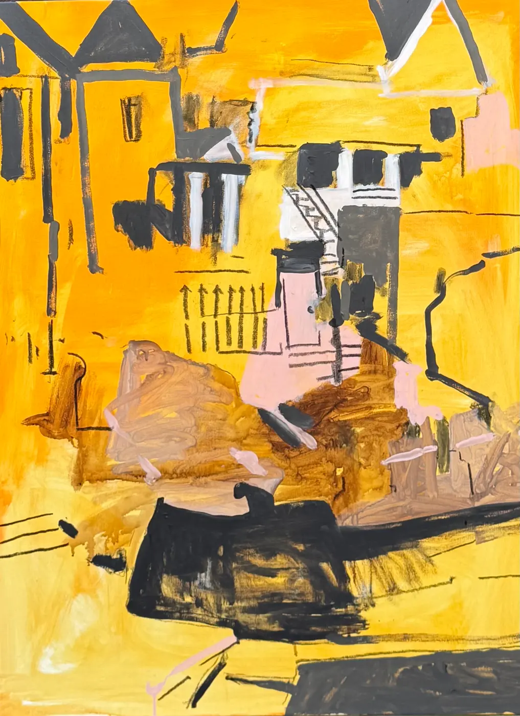 Painting by Michael Beckner
