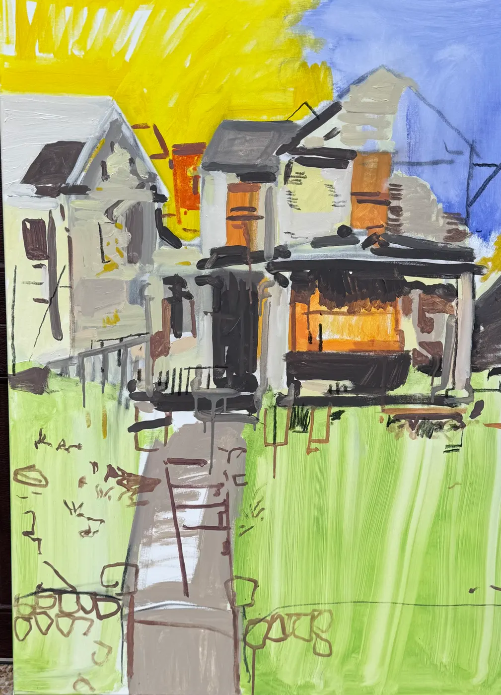 Painting by Michael Beckner