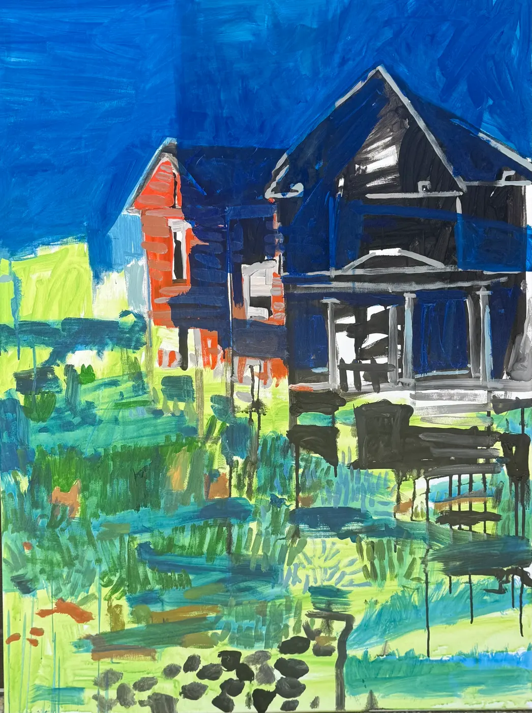 Painting by Michael Beckner