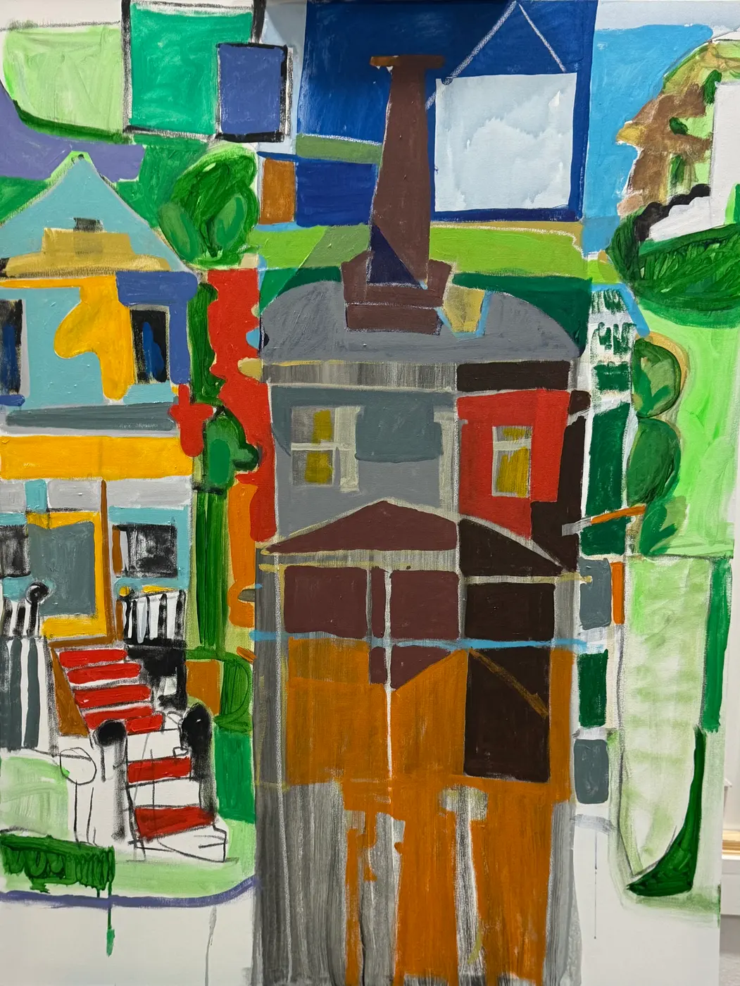 Painting by Michael Beckner