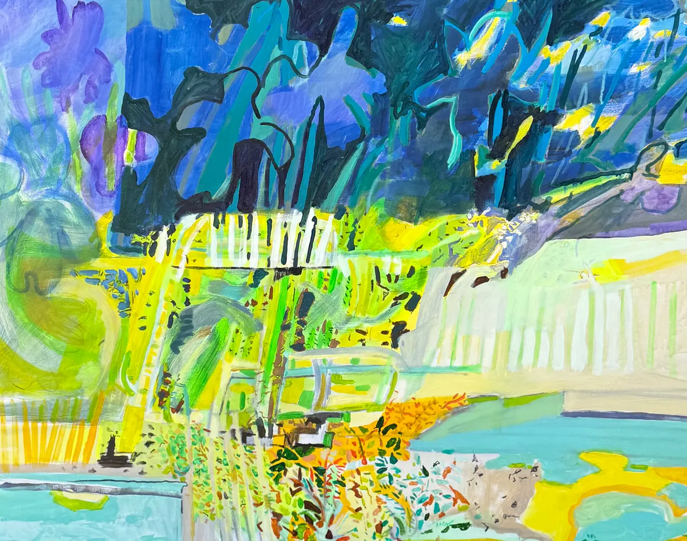 Painting by Michael Beckner