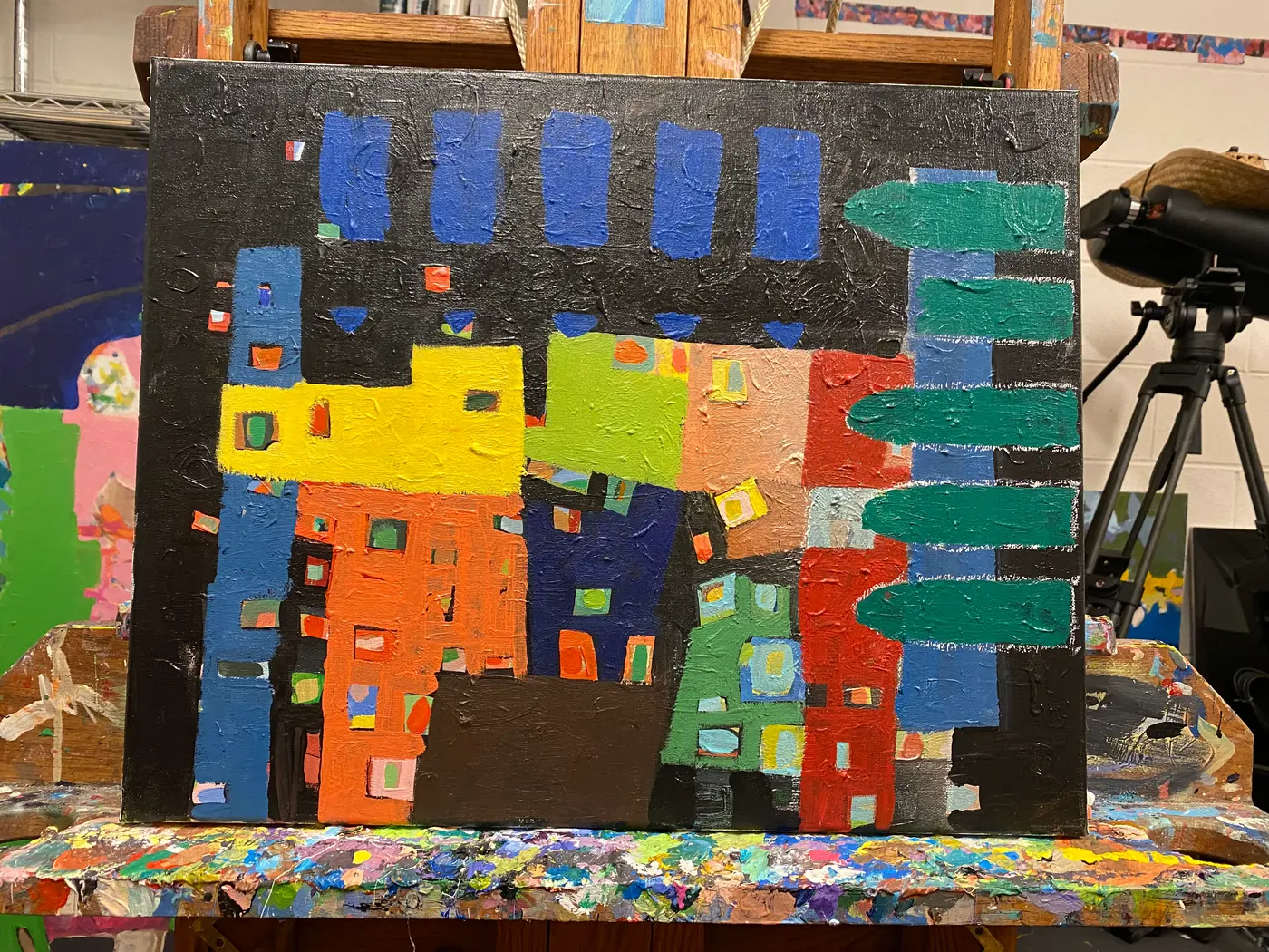 Painting by Michael Beckner