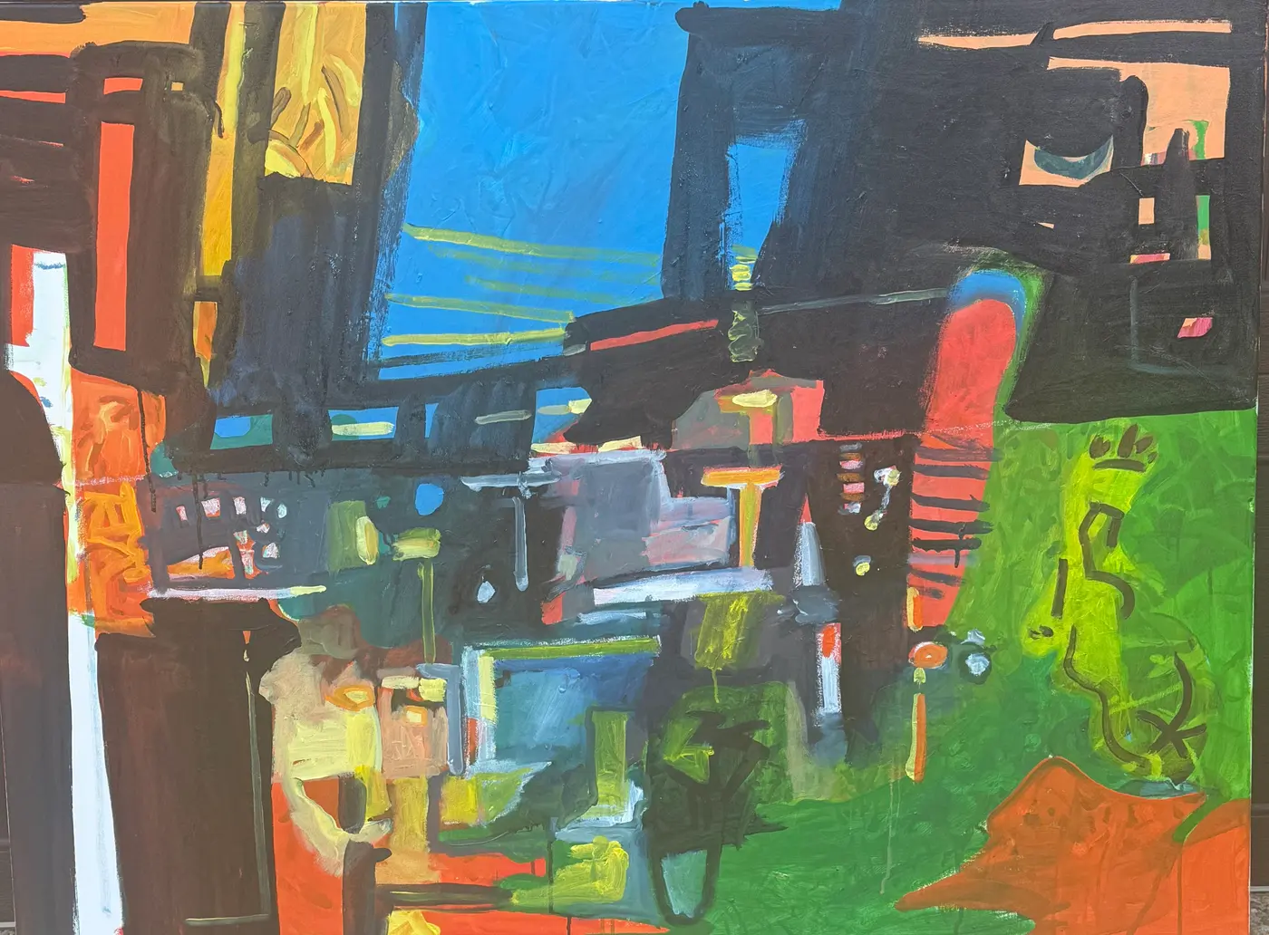 Painting by Michael Beckner