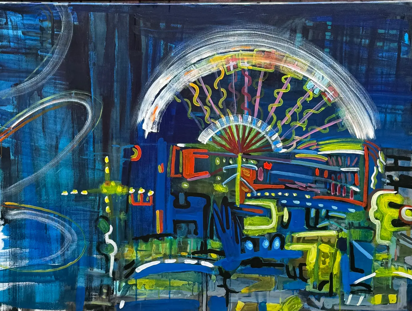 Painting by Michael Beckner