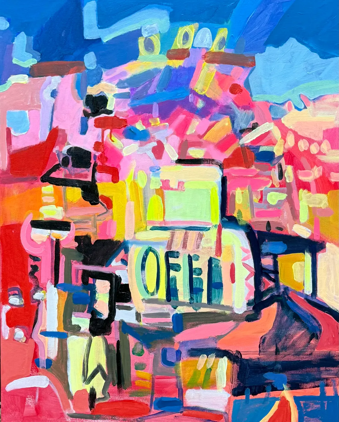 Painting by Michael Beckner