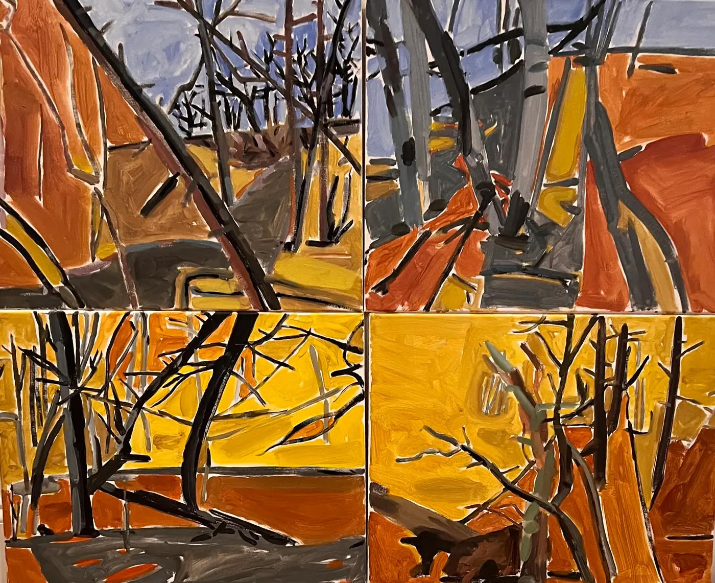 Painting by Michael Beckner