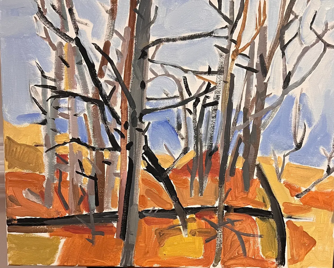 Painting by Michael Beckner