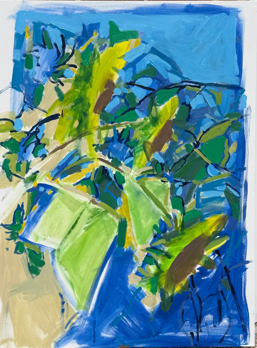 Painting by Michael Beckner
