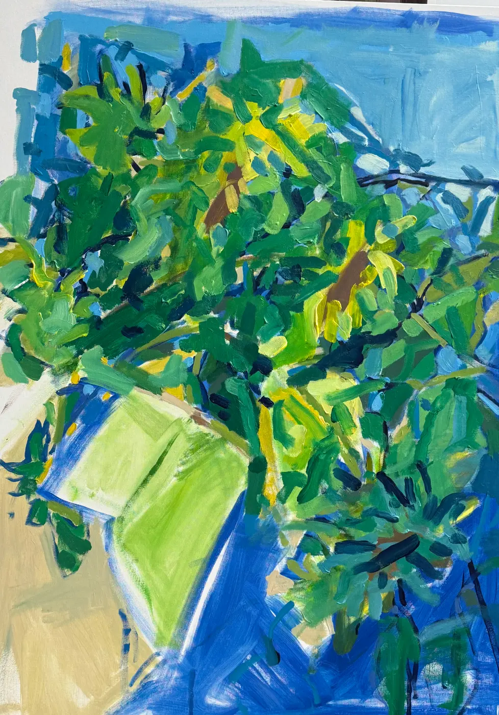 Painting by Michael Beckner