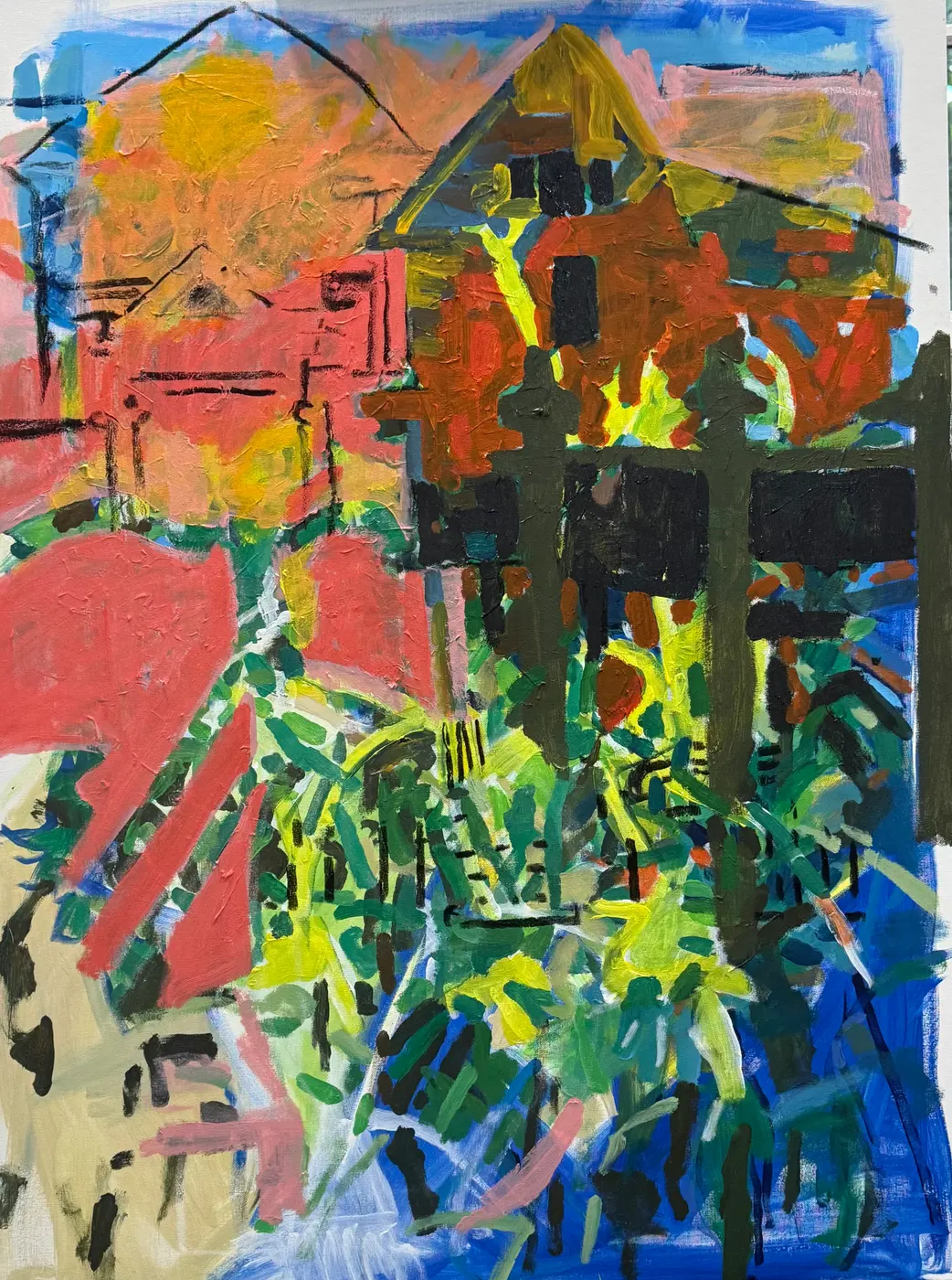 Painting by Michael Beckner