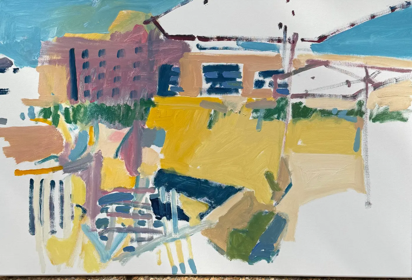 Painting by Michael Beckner