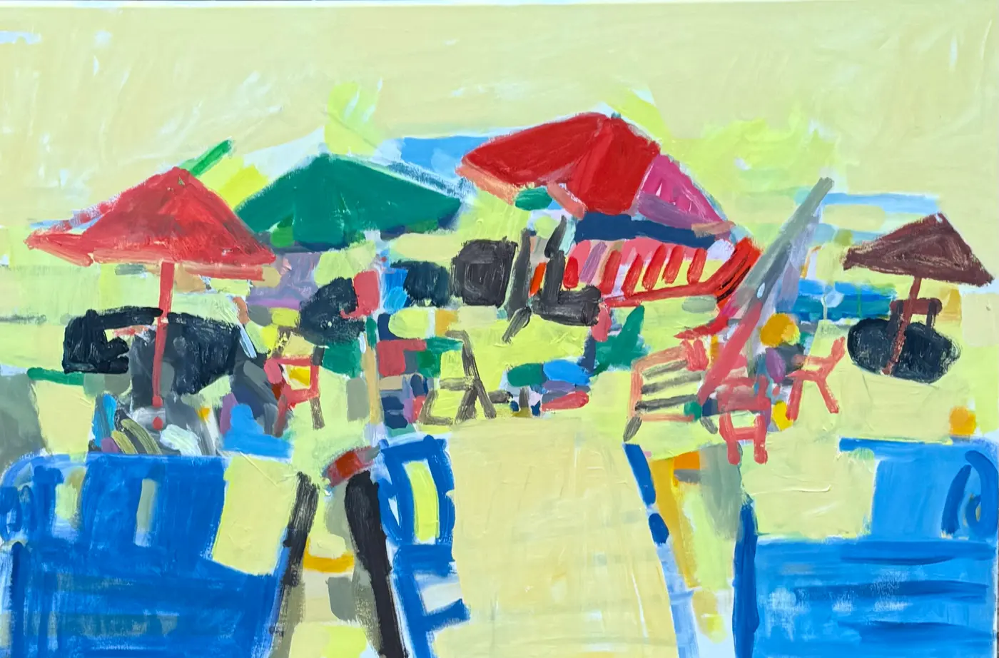 Painting by Michael Beckner