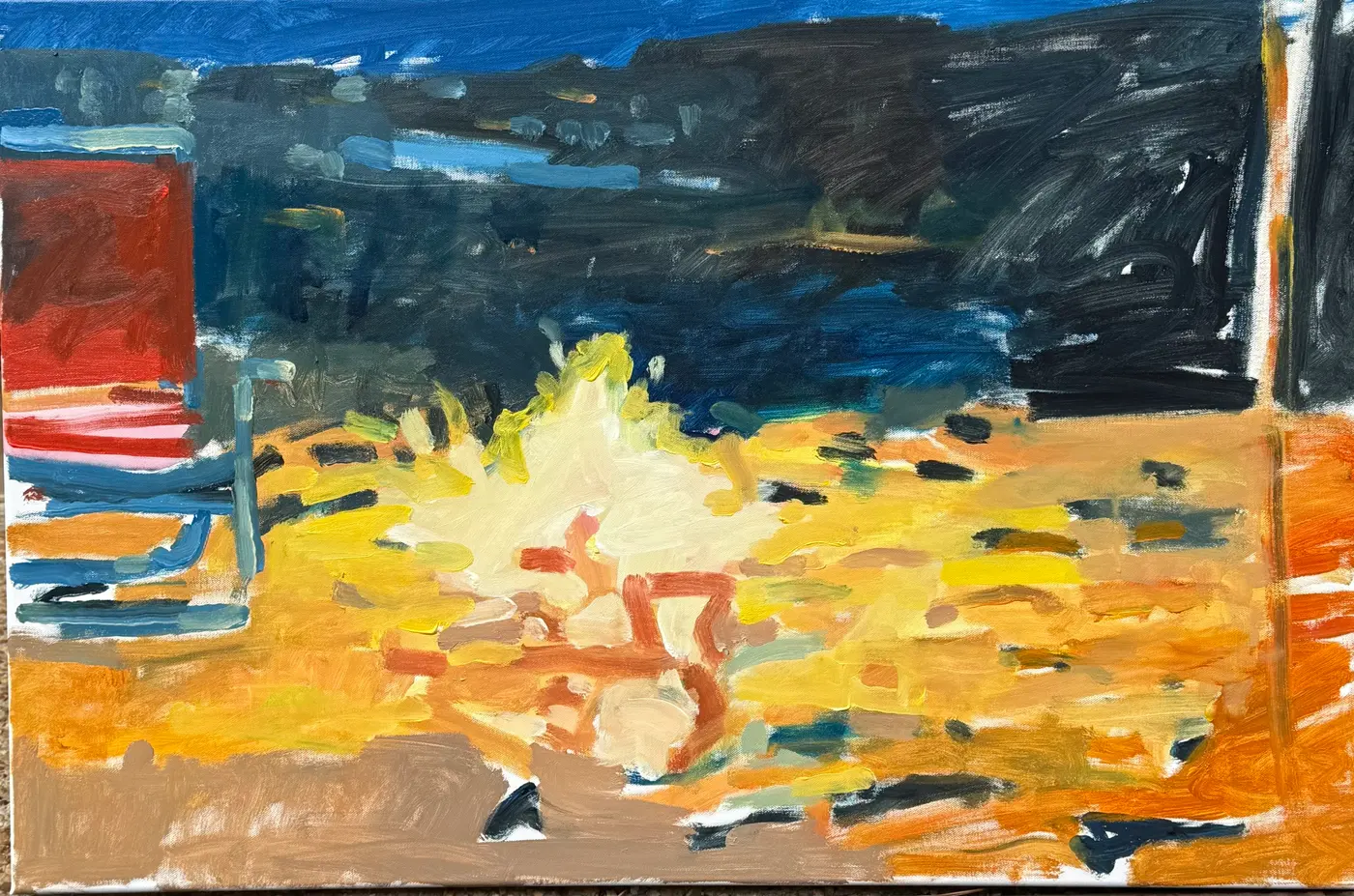 Painting by Michael Beckner