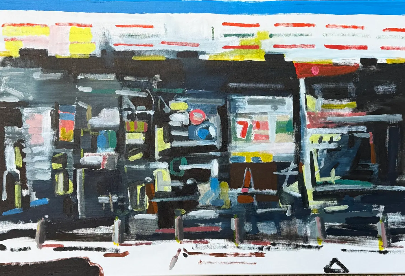 Painting by Michael Beckner