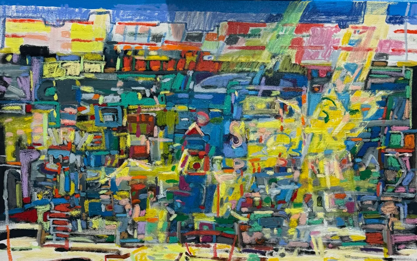 Painting by Michael Beckner