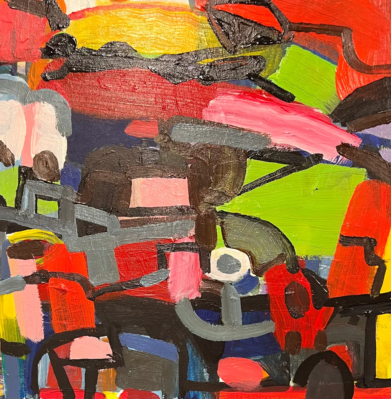 Painting by Michael Beckner