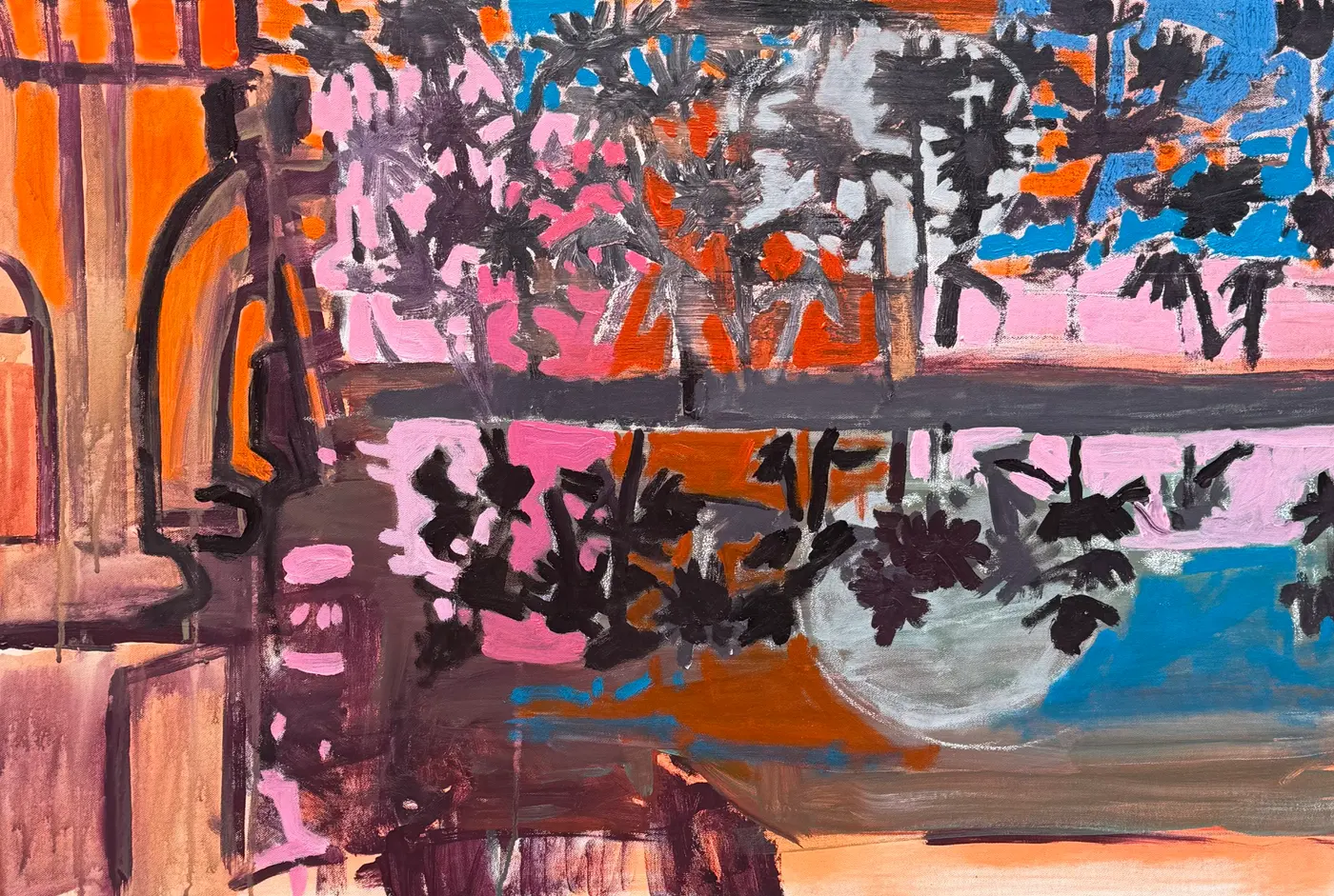 Painting by Michael Beckner
