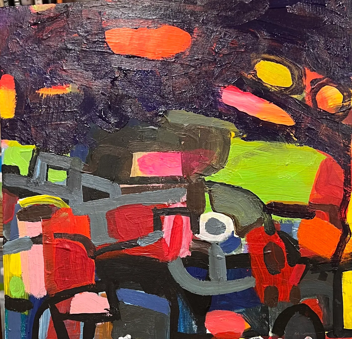 Painting by Michael Beckner