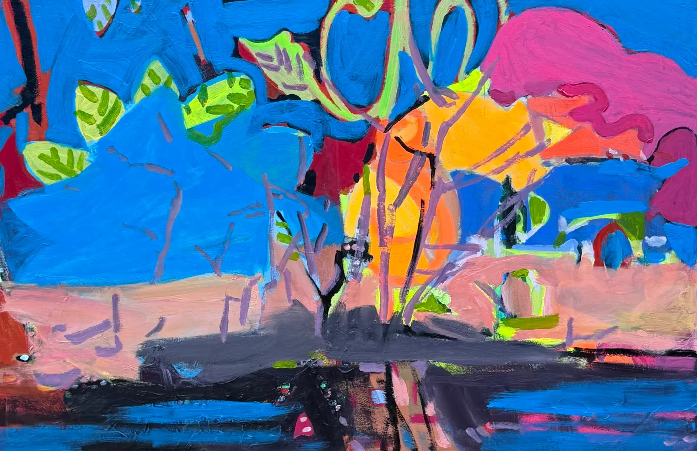 Painting by Michael Beckner