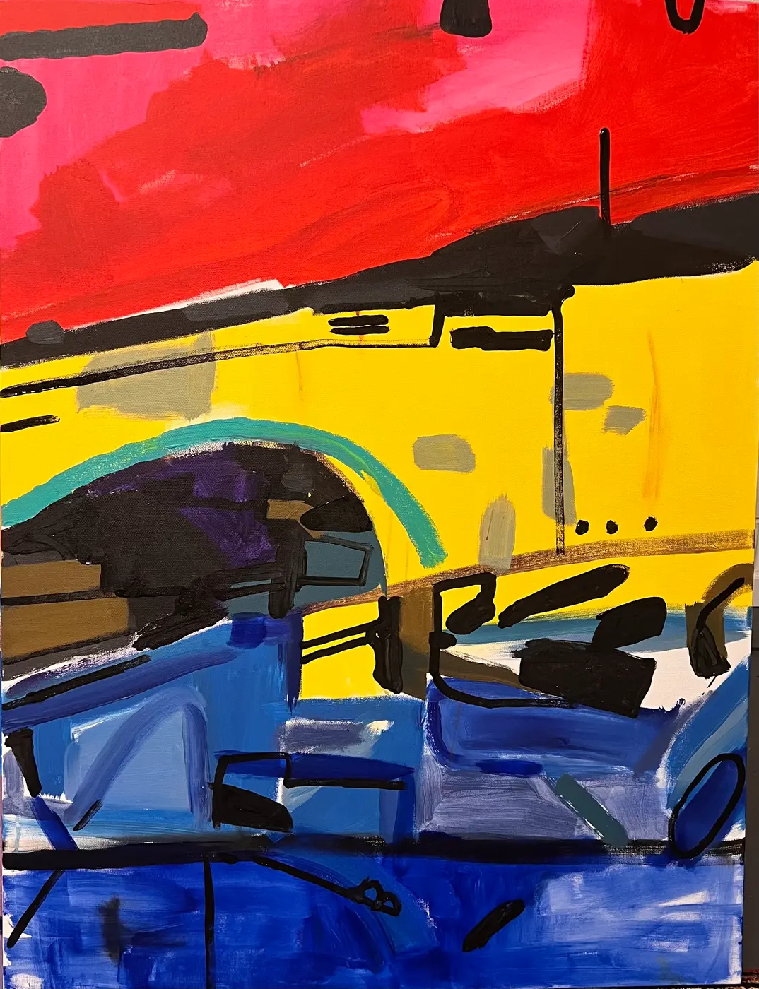 Painting by Michael Beckner