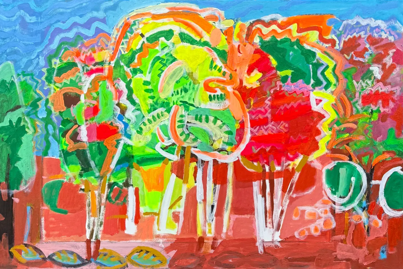 Painting by Michael Beckner